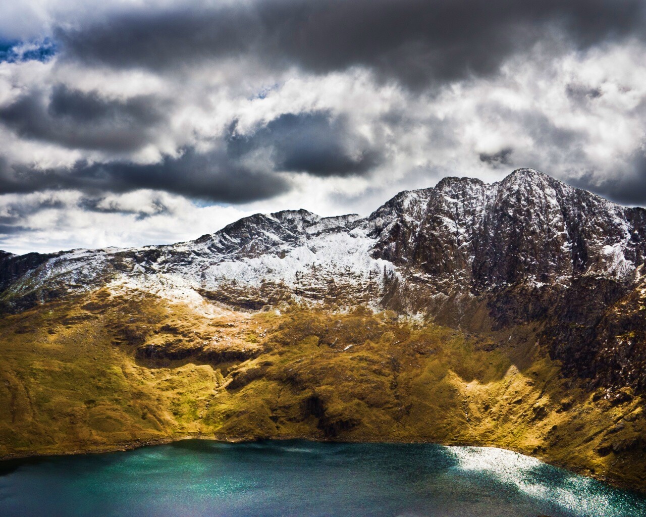 Вид на горы обои