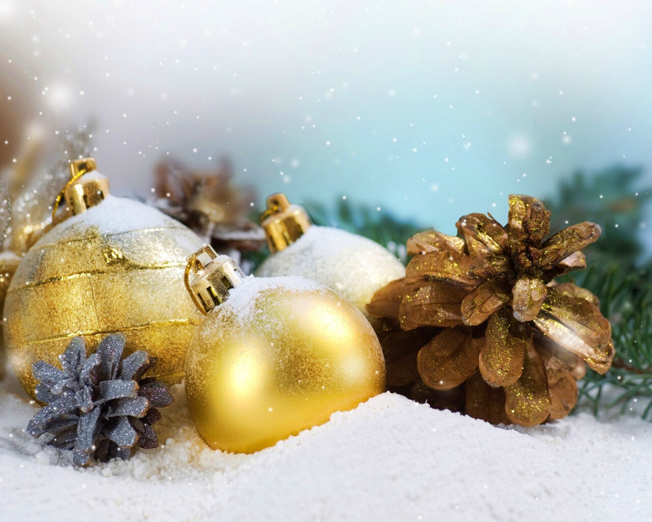 Новогодний натюрморт обои