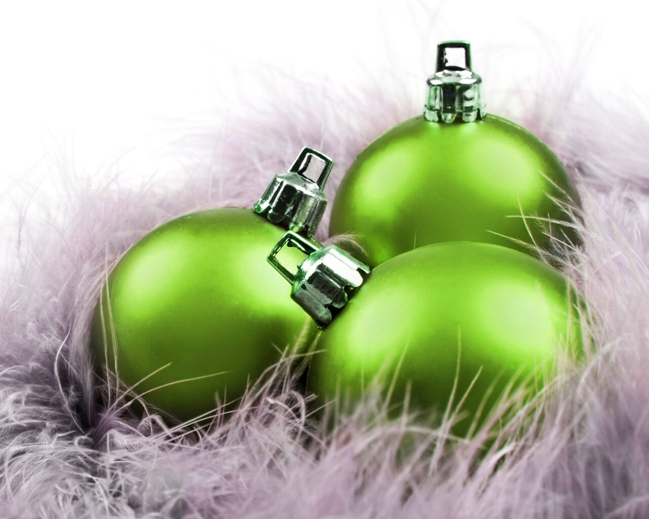 Новогодние шарики обои