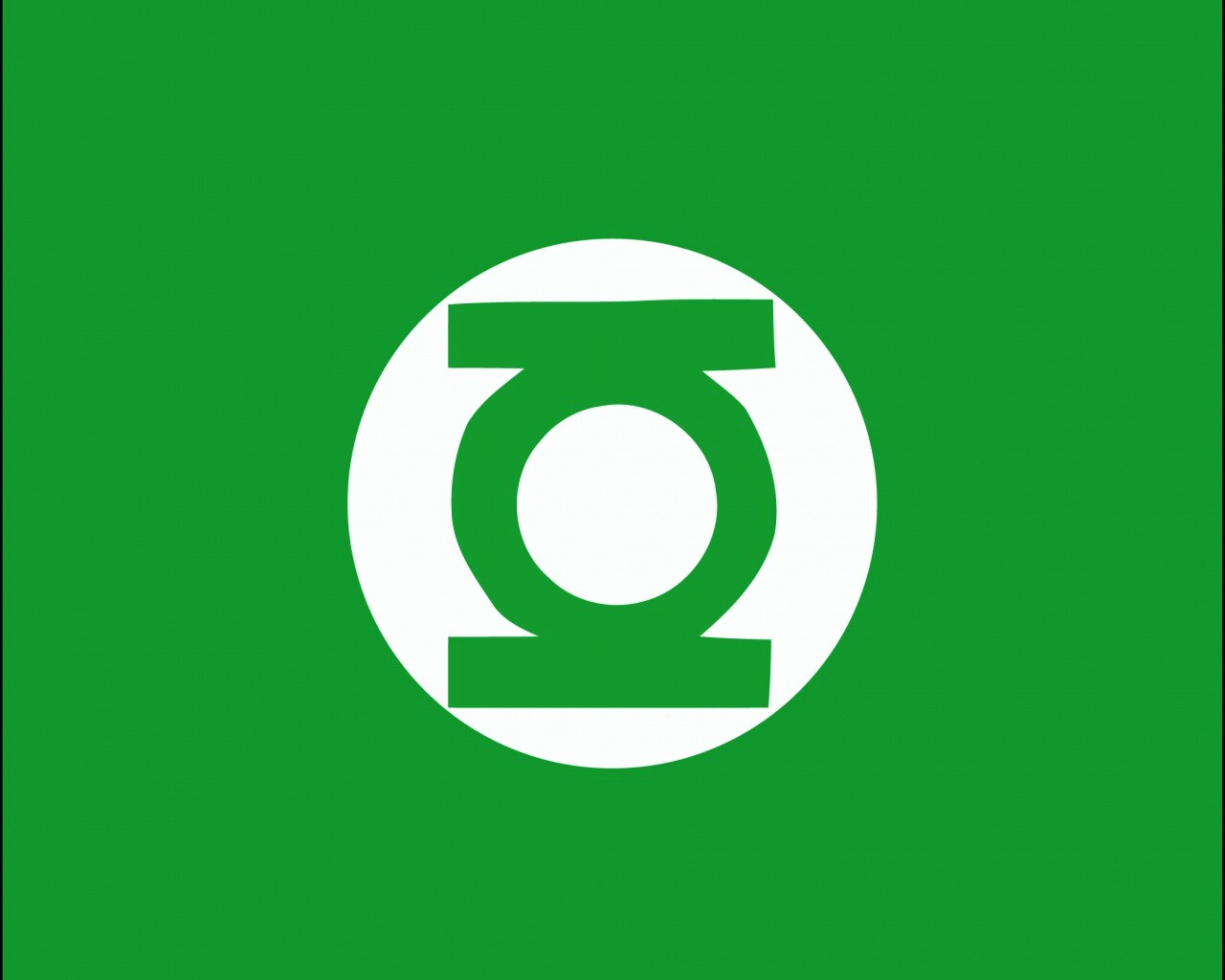 Знак Зеленого фонаря обои