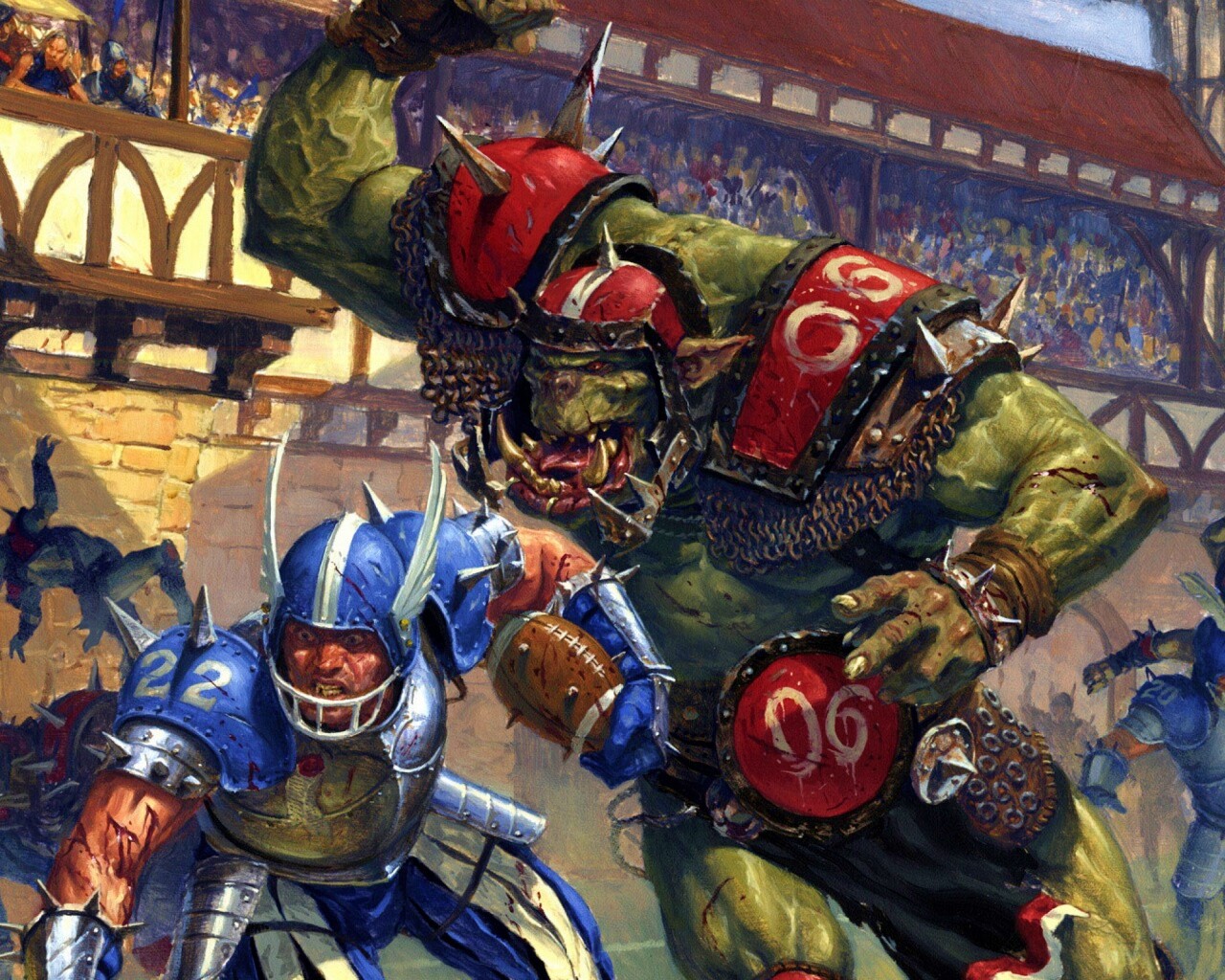 Игра людей и орков обои