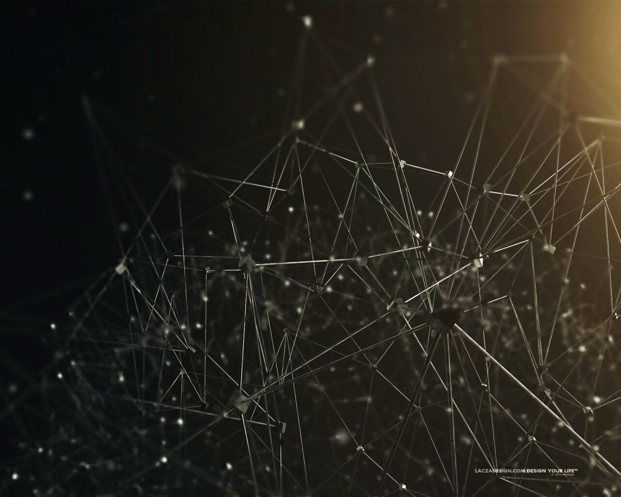 Технологичная паутина обои