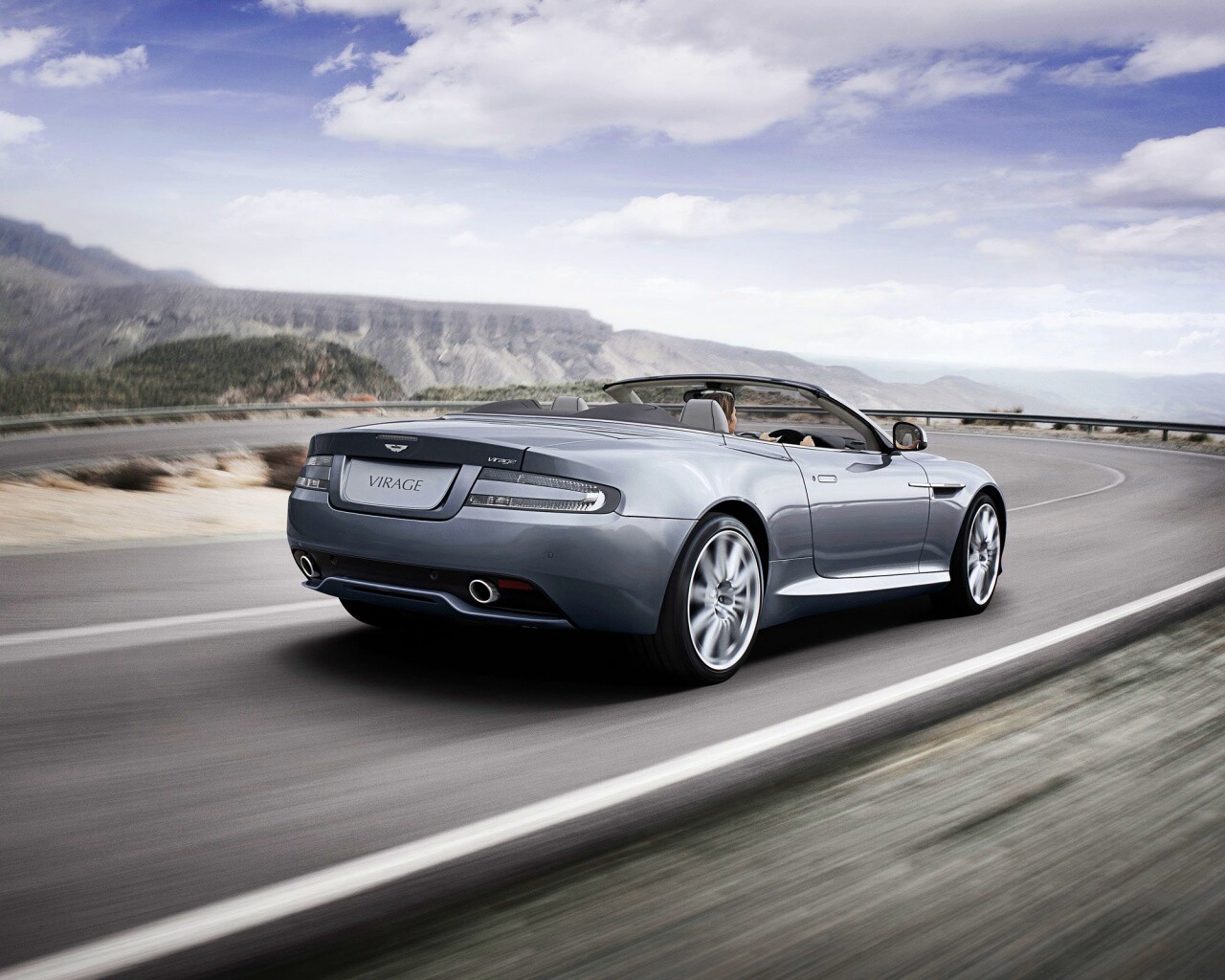 Астон кабриолет обои