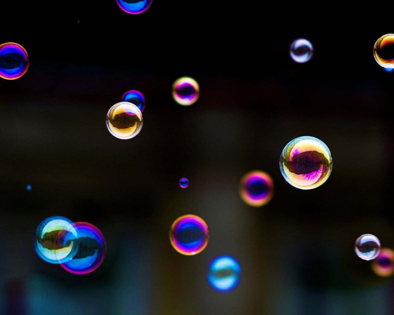 Мыльные пузыри обои