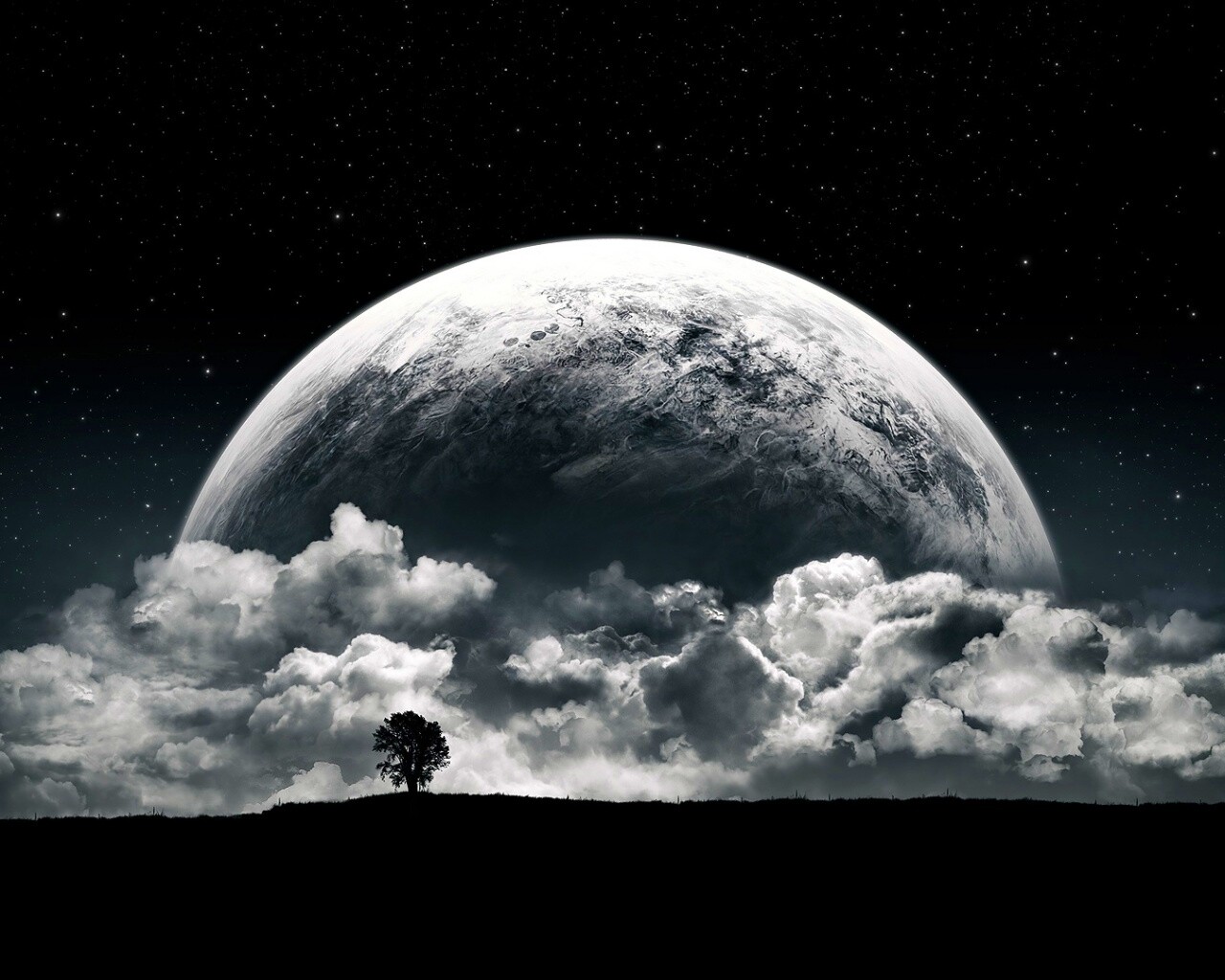 Наедине с вселенной обои