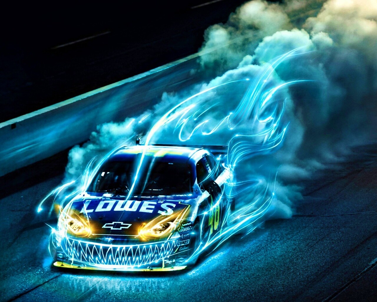 Дорожный монстр обои