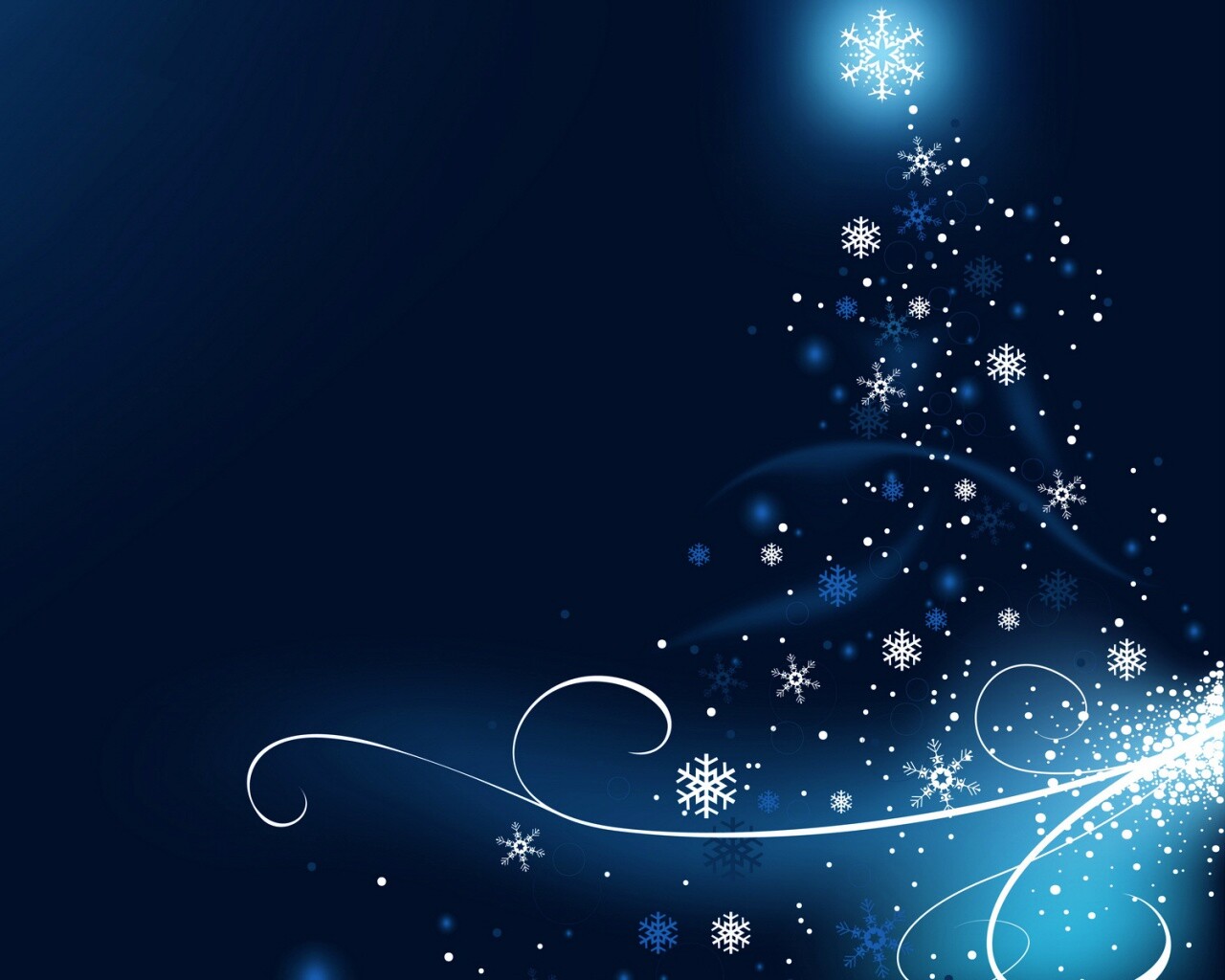 Волшебная елка обои