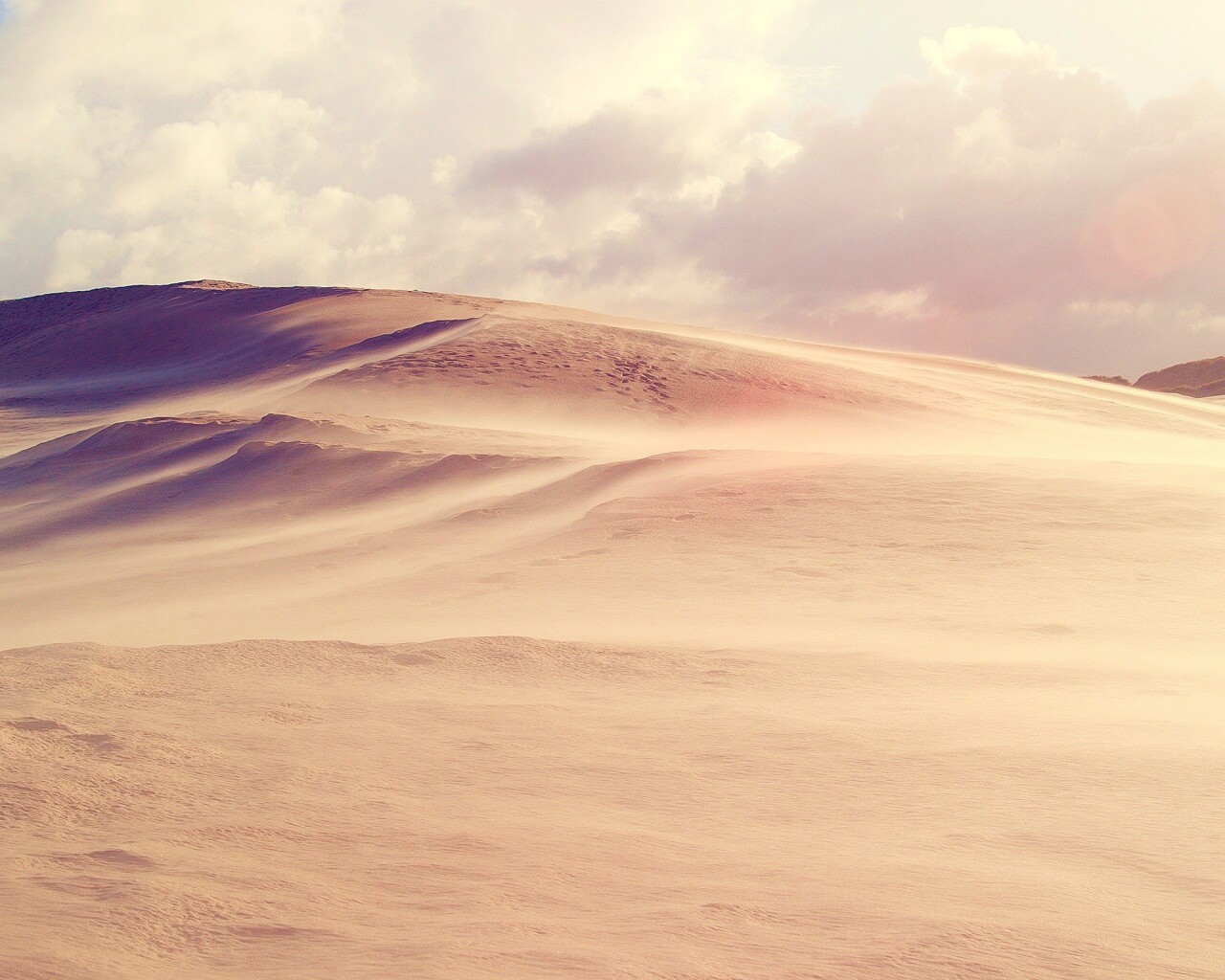 Далекая пустыня обои