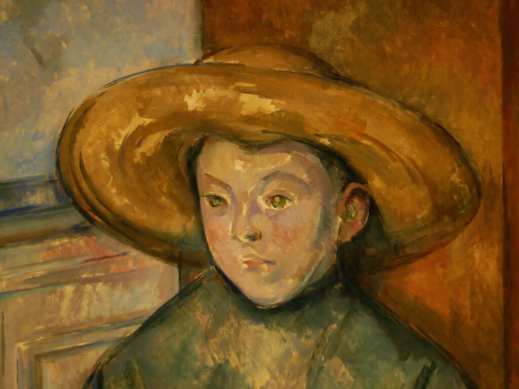 Мальчик в шляпе обои