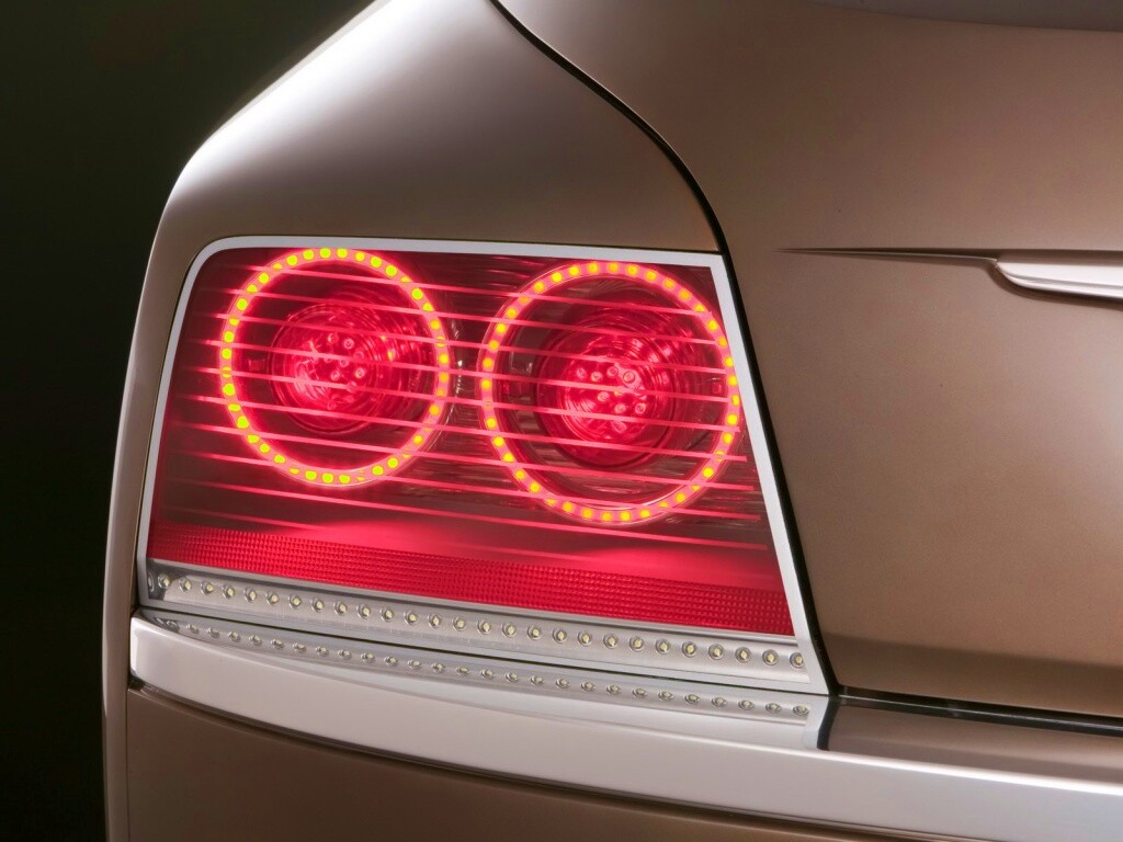 Горящие задние фары обои