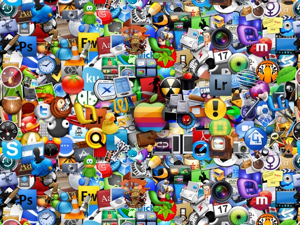 Иконки приложений для устройств Apple обои