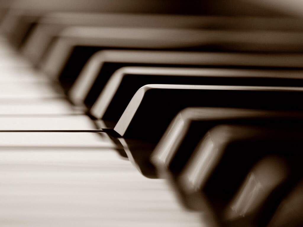 Клавиши  рояля обои