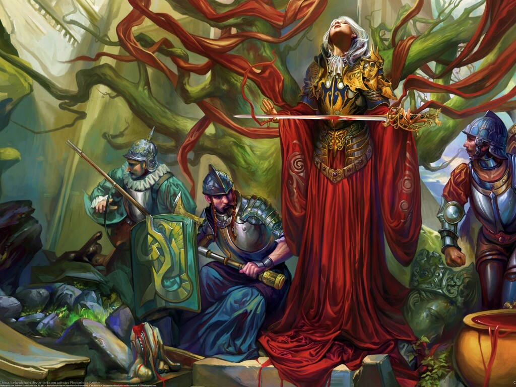 Королева с мечем обои