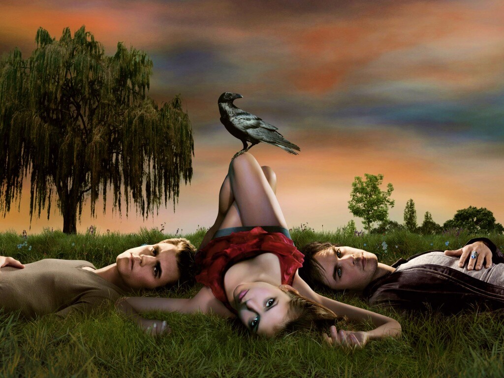 Герои сериала Дневники Вампира обои