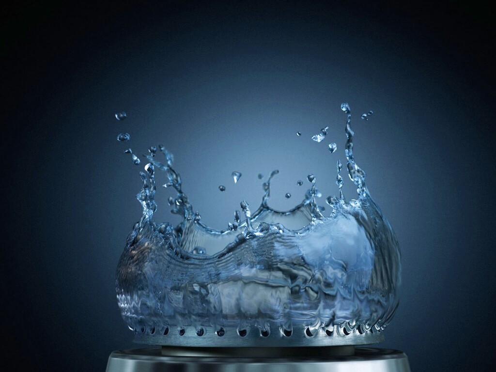 Вода вместо газа обои