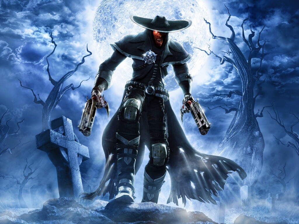 Мертвец с пистолетами обои