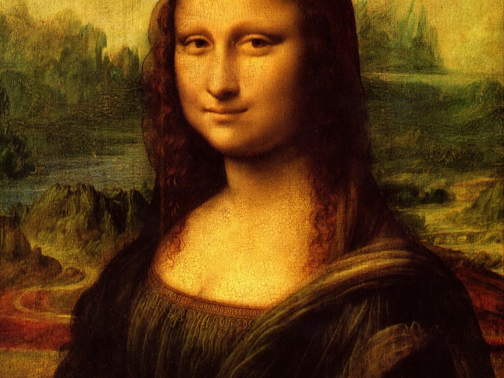 Картина Мона Лиза обои