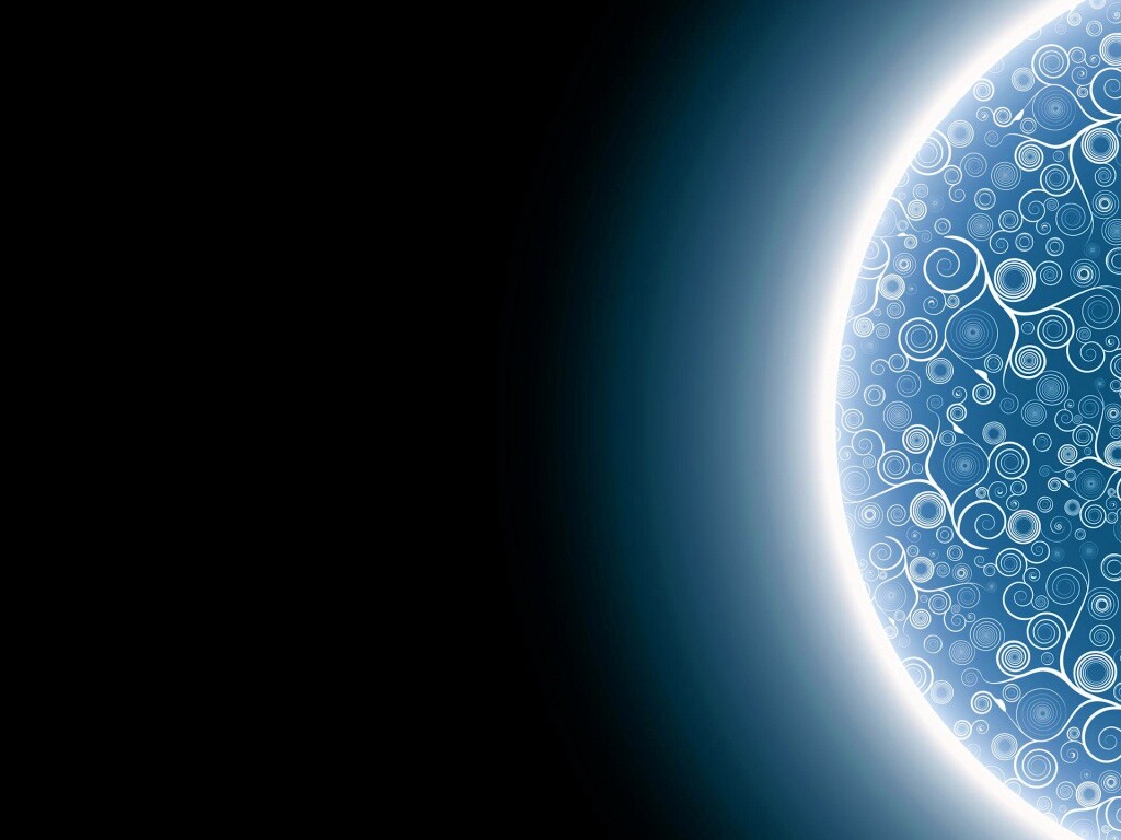 Планета из узоров обои