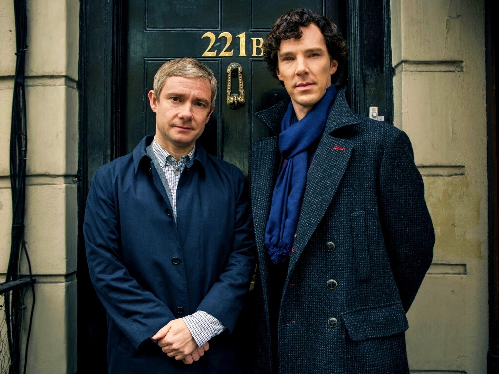 Шерлок и Ватсон обои