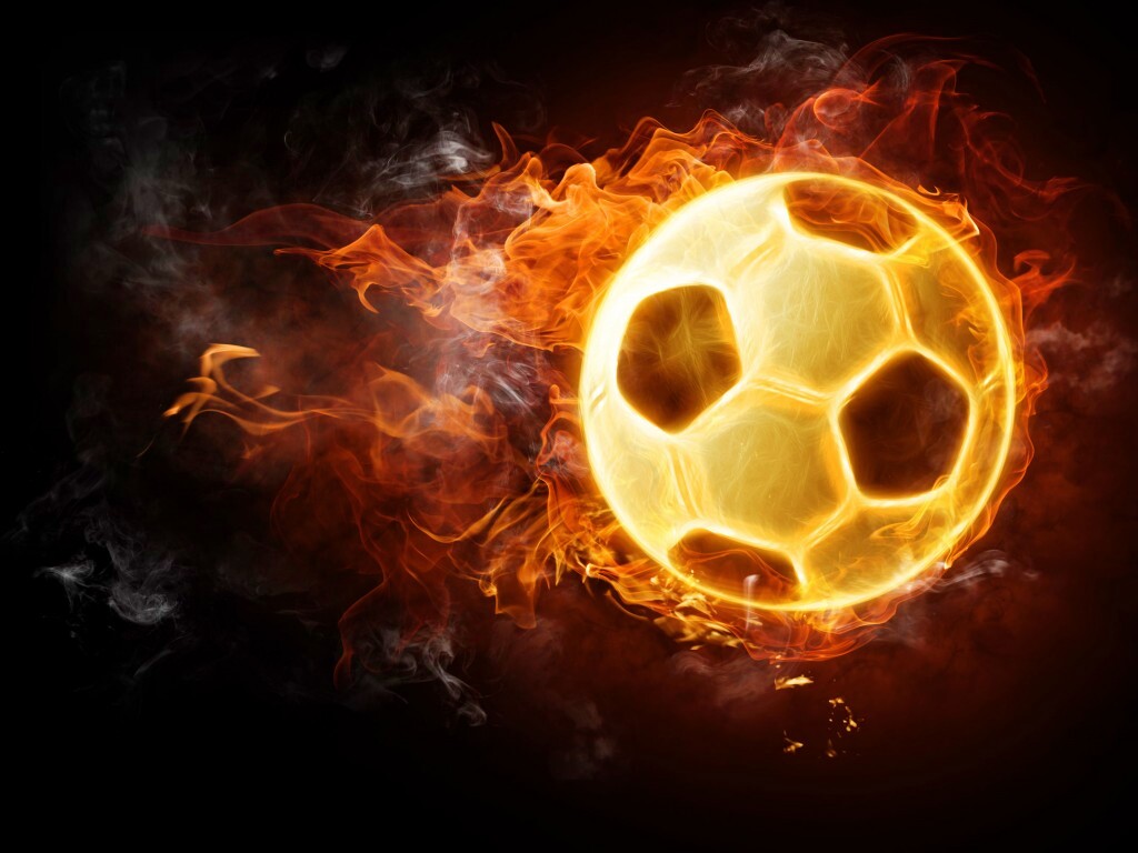 Огненный мяч обои