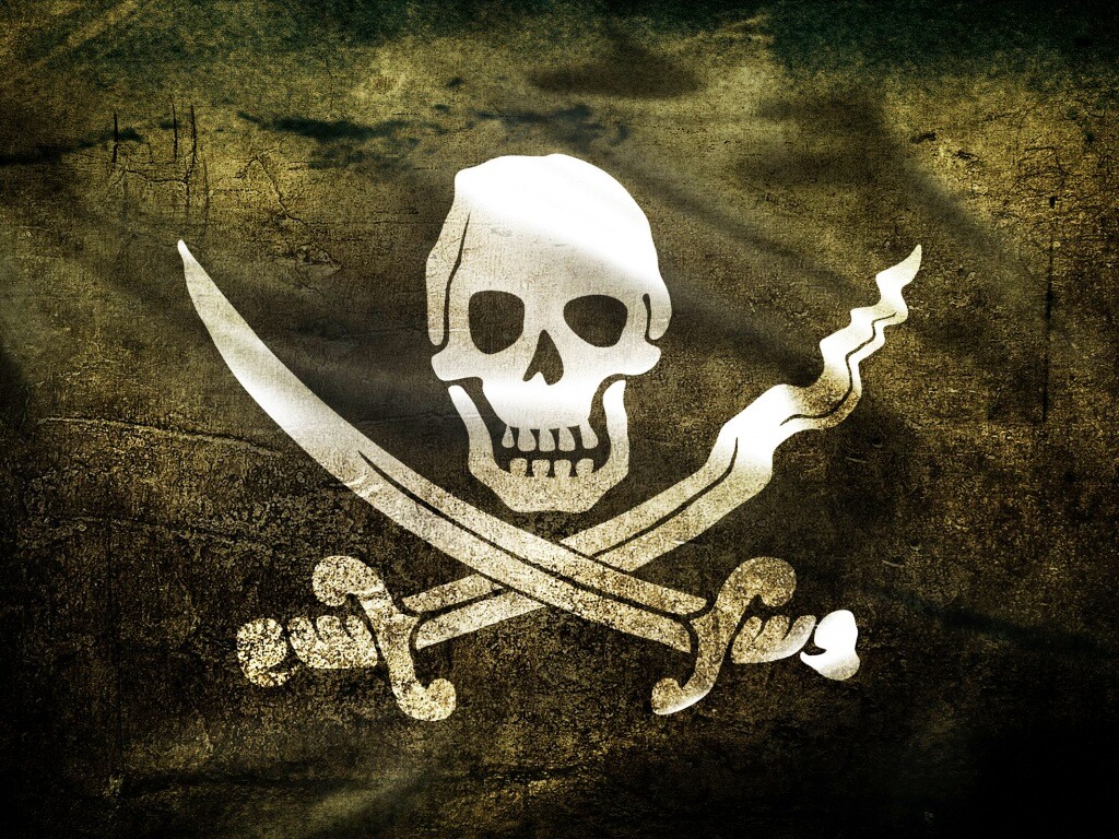 Пиратский флаг обои