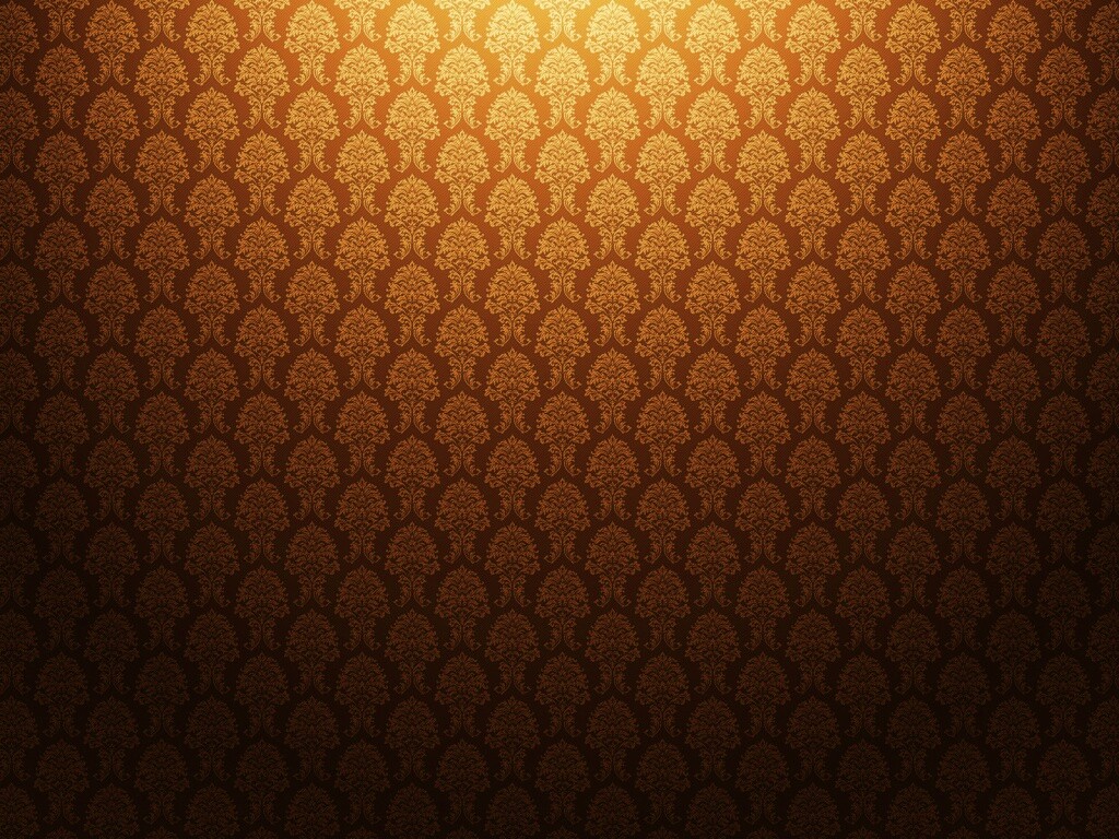 Оранжевые узоры обои