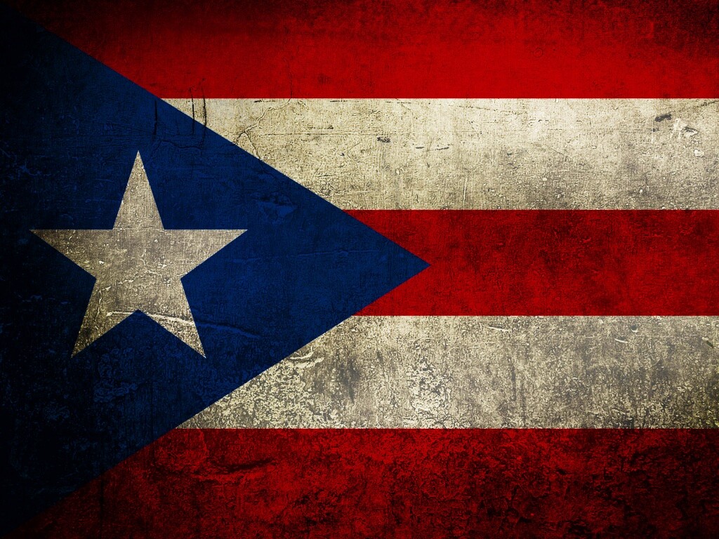 Флаг Пуэрто Рико обои