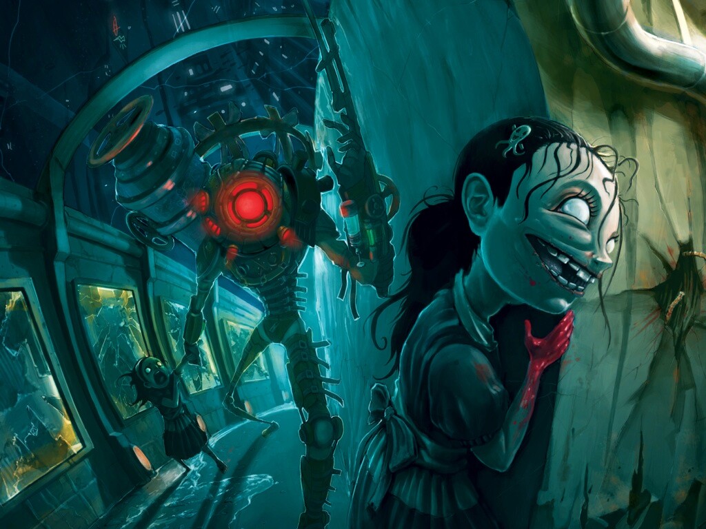 Фанарт Bioshock обои