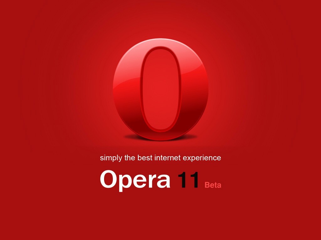 Opera 11 обои