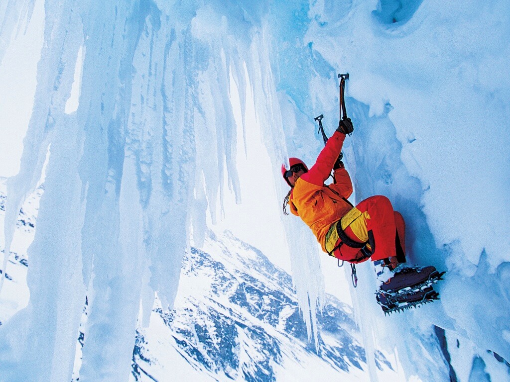 Альпинист обои