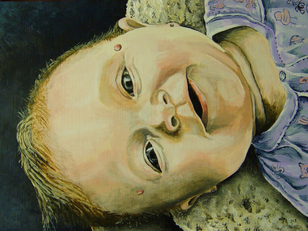 Портрет ребёнка обои