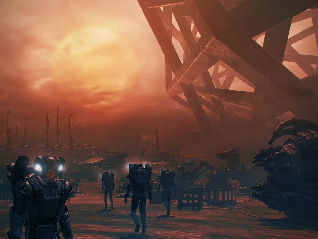 На другой планете обои