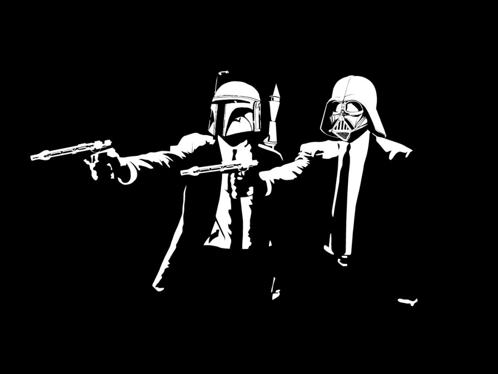 Pulp Fiction в стиле Star Wars обои