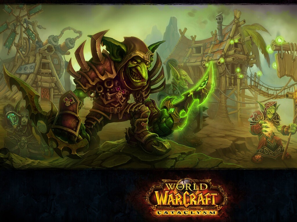 Гоблин из Wow обои