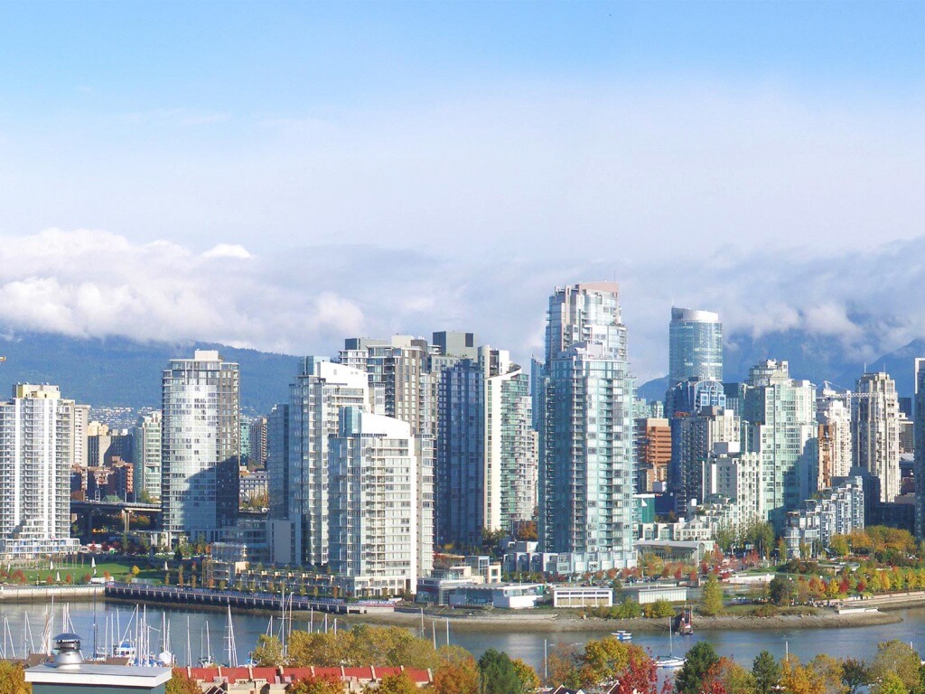 Панорама города обои