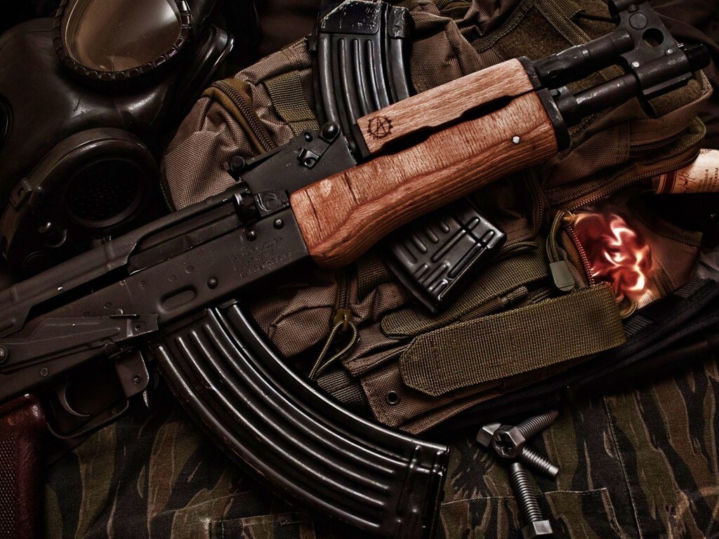 Автомат АК-47 обои