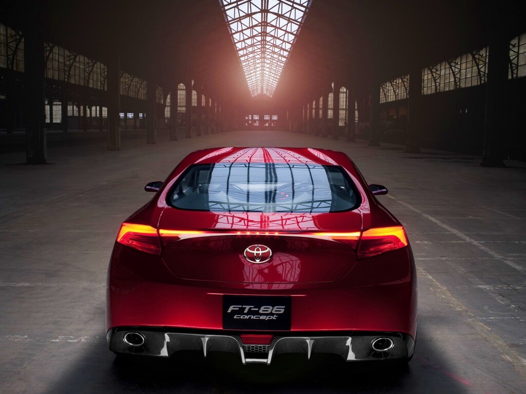 Концепт спортивной тойоты обои