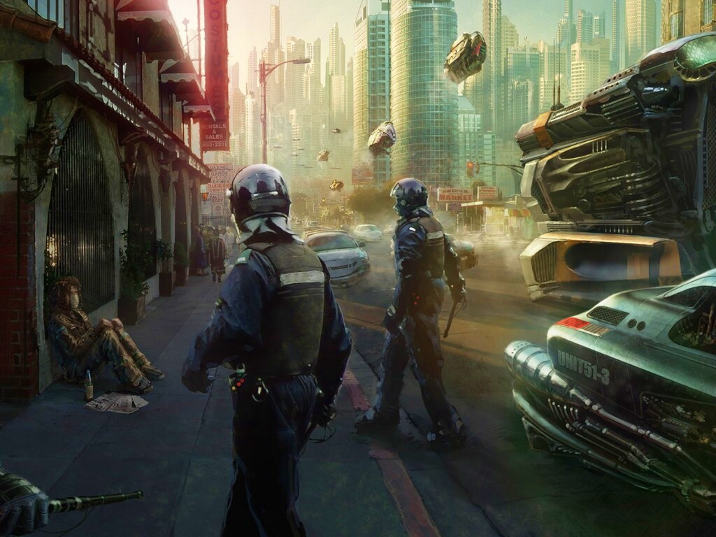 Силовики в будущем обои