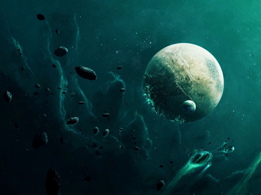 Глубины необъятного космоса обои