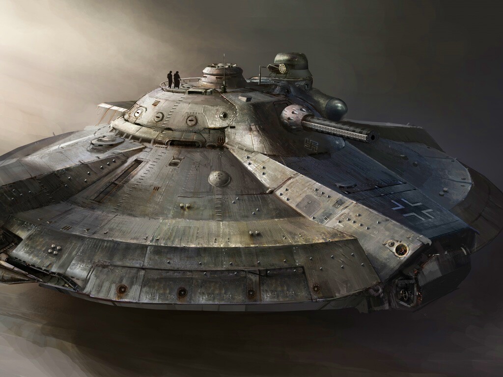 Летающая тарелка. Разработка Рейха. обои