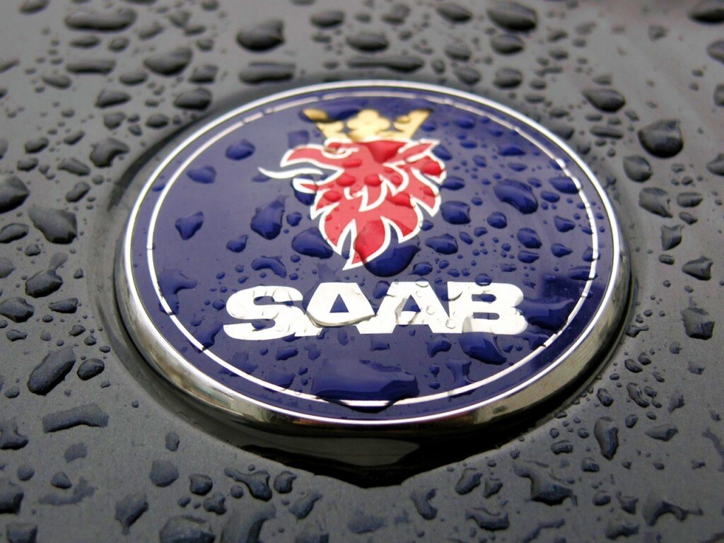 Логотип Saab обои