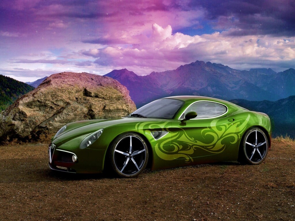 Альфа-ромео обои