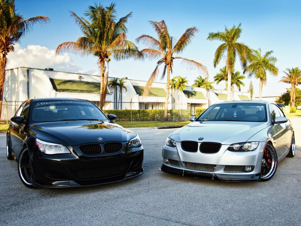 Две БМВ обои