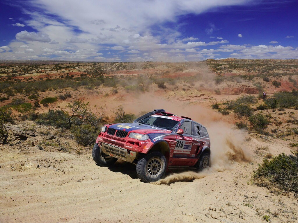 Раллийный BMW X3 обои