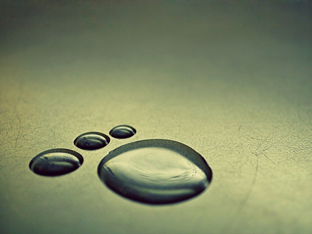 Капли воды обои