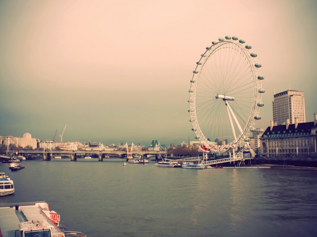 Колесо обозрения обои