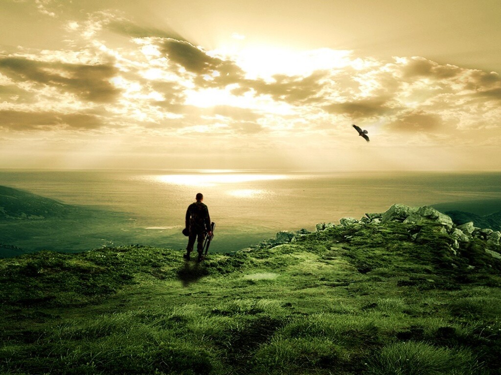 Солдат на краю света обои