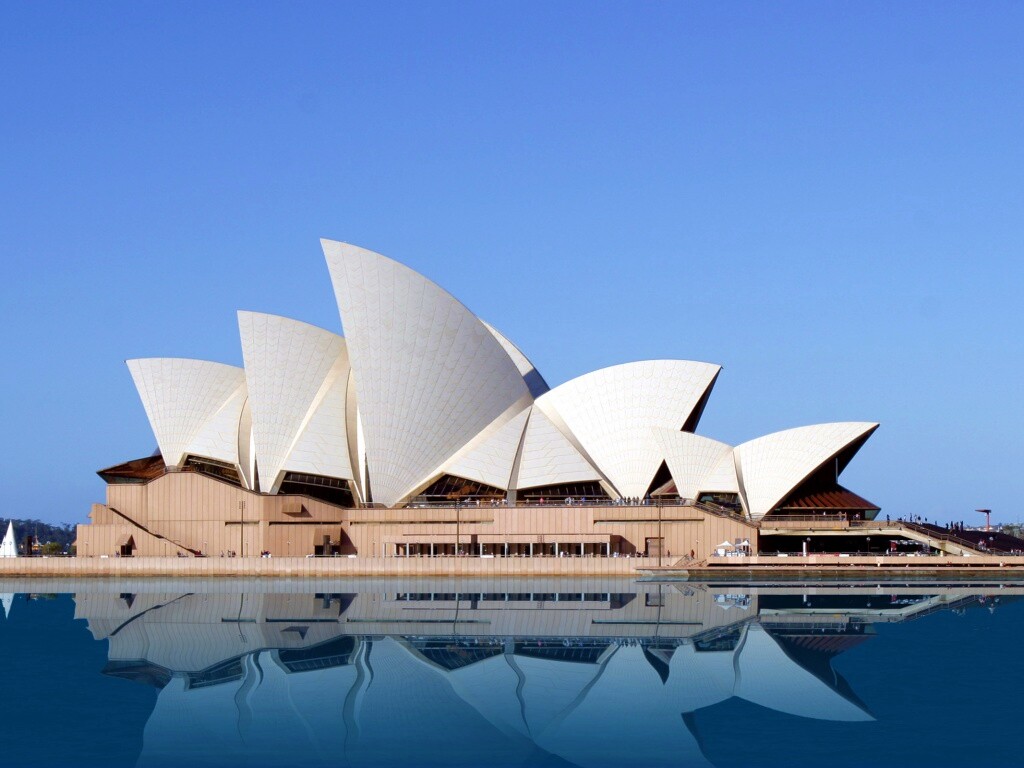Сиднейский зал оперы обои