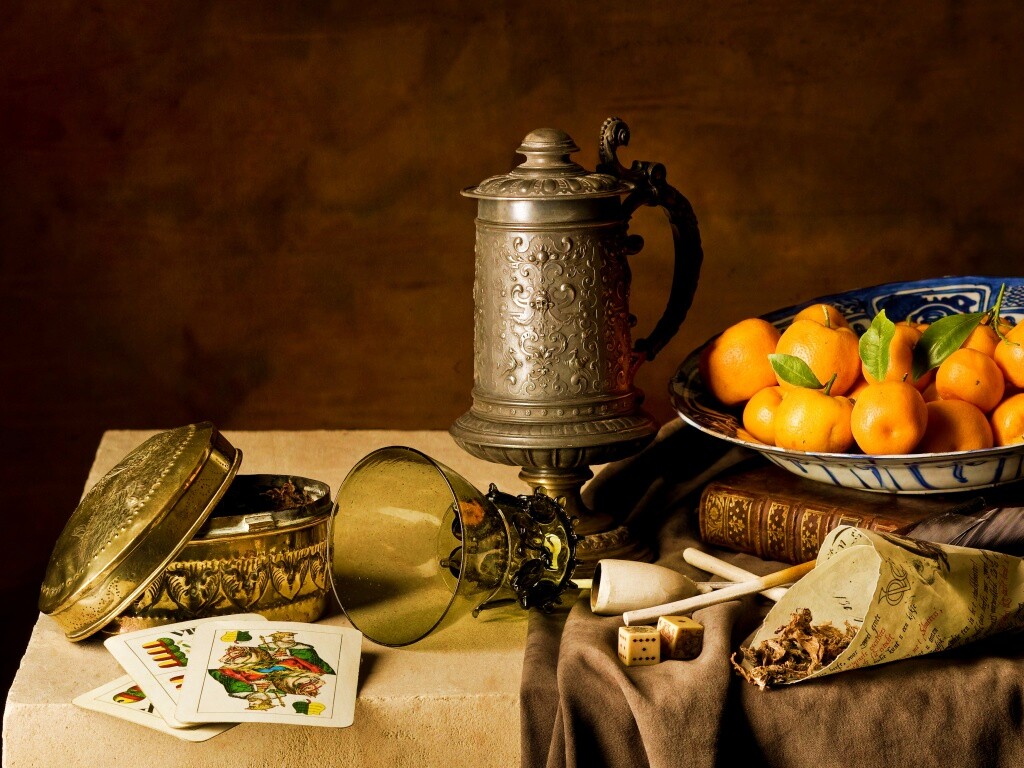 Подготовка к натюрморту обои