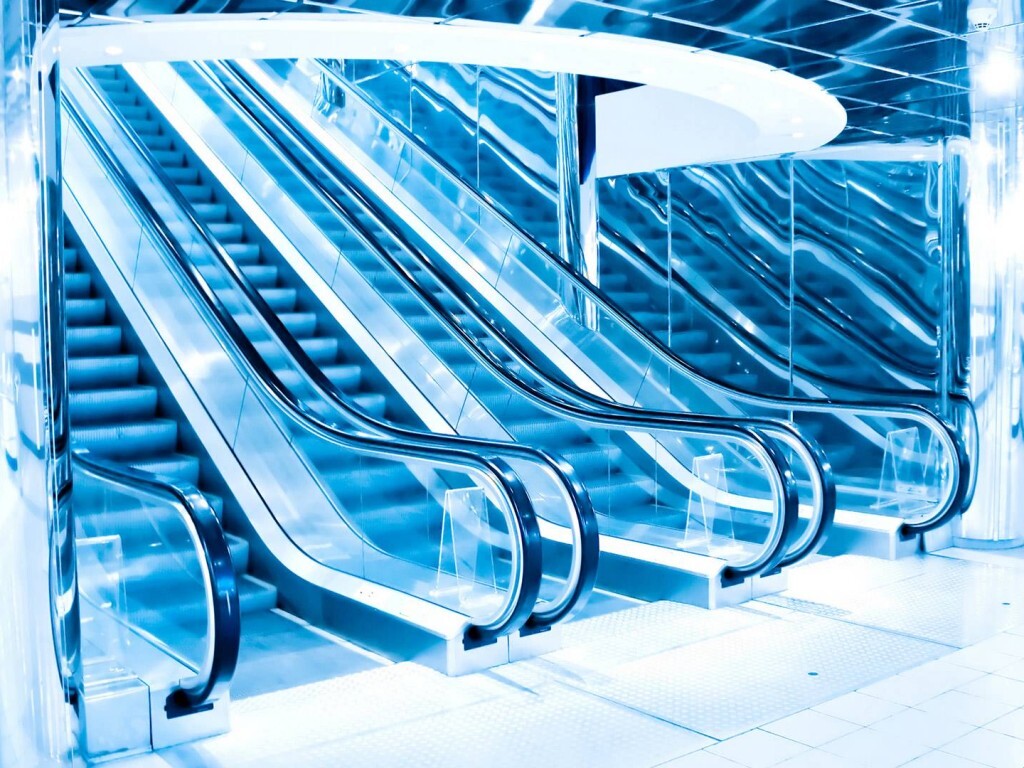 Современный эскалатор обои